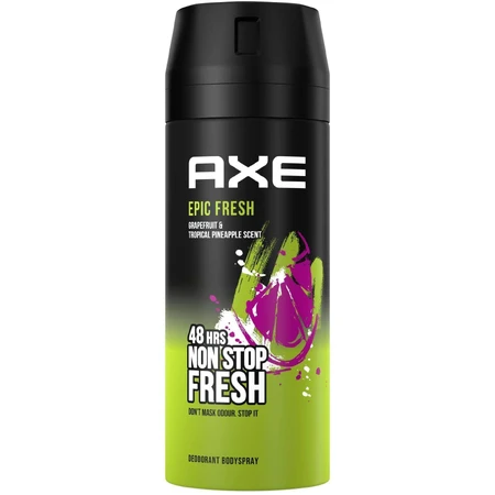 Дезодорант-спрей Axe Epic Fresh 150 мл: ціни та характеристики