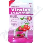 VITALOS Бальзам для губ вишня SPF 15 1×1 шт, бальзам для губ, вишня SPF 15: ціни та характеристики