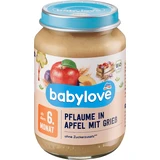 Babylove серый со сливами и яблоками 6+ ECO, 190 г