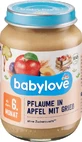 Babylove серый со сливами и яблоками 6+ ECO, 190 г