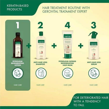 Лосьон для волос Farmec Gerovital Expert Treatment масляный, 100 мл: цены и характеристики