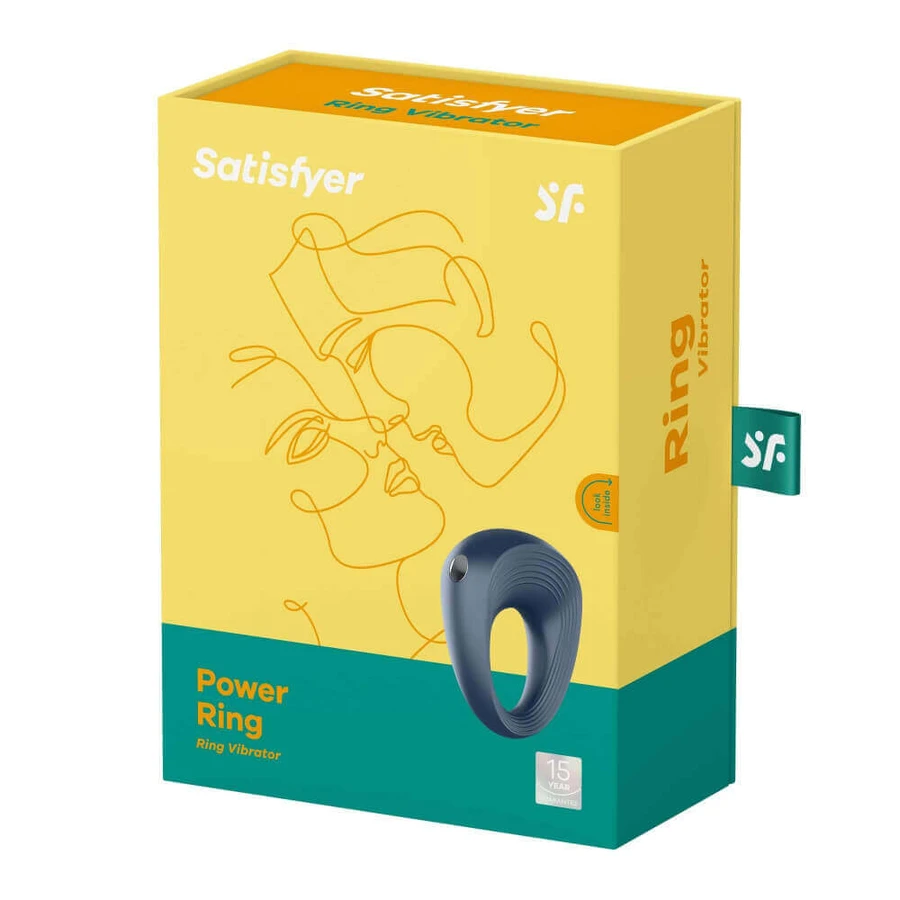 Satisfyer Power Ring Вибрирующее силиконовое эрекционное кольцо: цены и характеристики