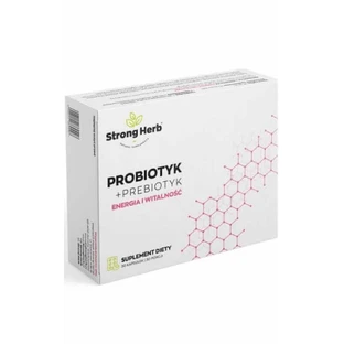 Пробиотик + пребиотик Энергия и жизненная сила 30 капсул Strong Herb