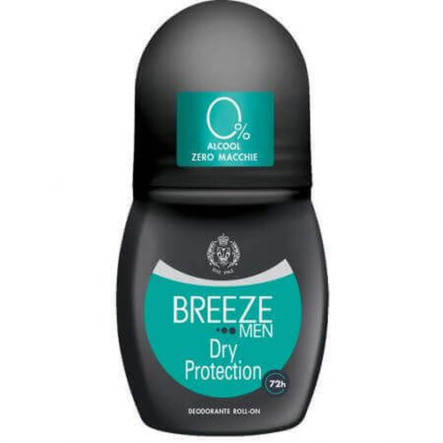 Дезодорант роликовийдля чоловіків "Сухий захист", 50 мл, Breeze: ціни та характеристики