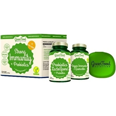 GreenFood Nutrition STRONG IMMUN+Probio+Pillbox 1×1set: цены и характеристики