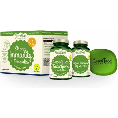 GreenFood Nutrition STRONG IMMUN+Probio+Pillbox 1×1set: цены и характеристики