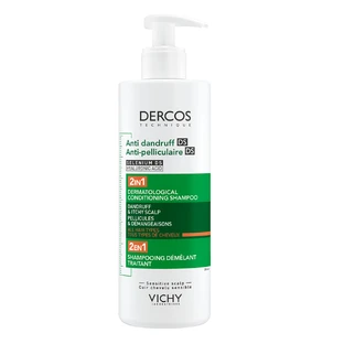 Vichy Dercos Anti Dandruff DS, шампунь против перхоти 2-в-1, 390 мл
