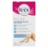 Воскові смужки для епіляції для ніг, 20 шт, Veet