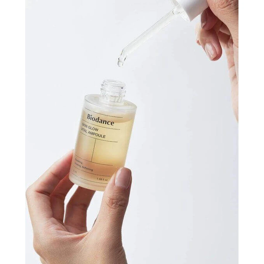Biodance Skin Glow Vital Ampoule, освітлююча сироватка для шкіри 50 мл: ціни та характеристики