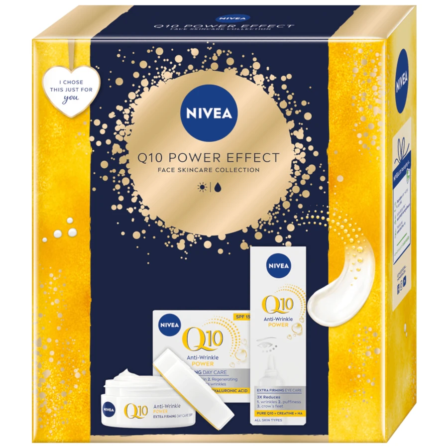 Набор Nivea Q10 Power Effect, дневной крем, 50 мл + крем для век, 15 мл: цены и характеристики