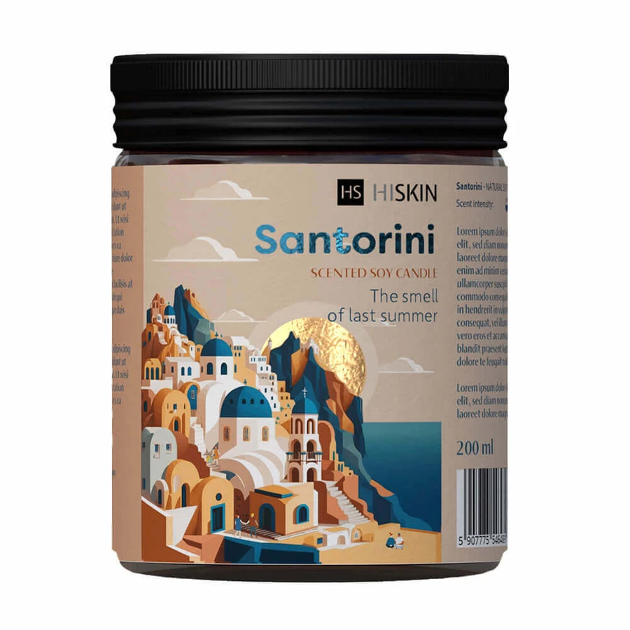 Hiskin Bon Voyage, соєвий млинець, Санторіні, 200 мл: ціни та характеристики