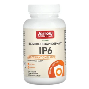 Jarrow Formulas IP6, інозитол гексафосфат 500 мг, 120 вегетеріанських капсул