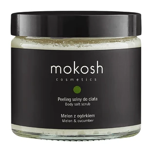 Mokosh, солевой скраб для тела, огуречная дыня, 300 г