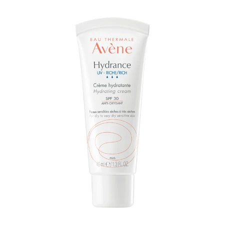 Eau Thermale Avene, Hydrance UV-Riche, Насыщенный увлажняющий крем, SPF 30, 40 мл: цены и характеристики