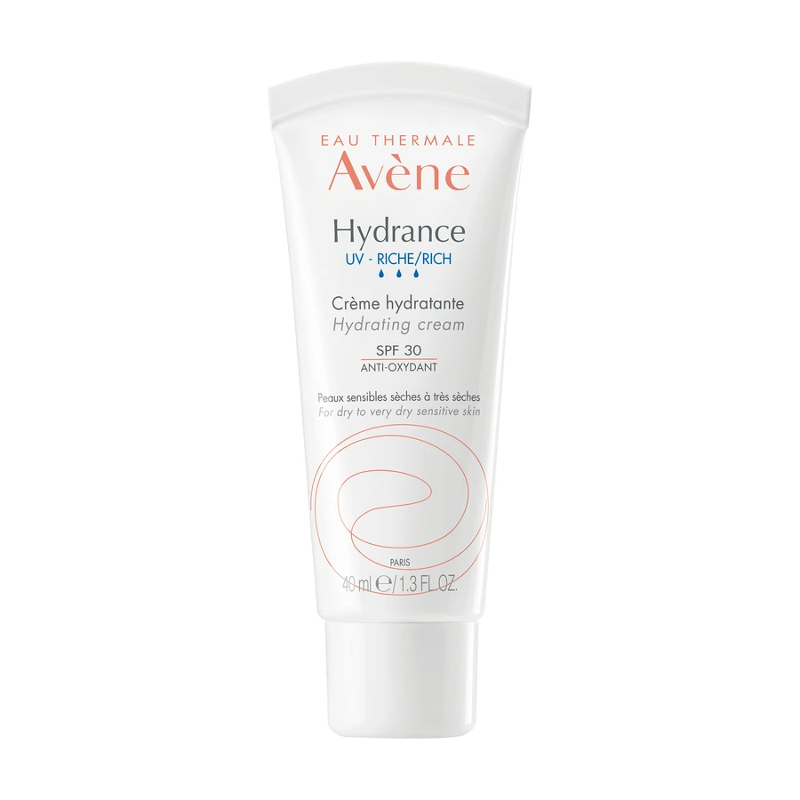Eau Thermale Avene, Hydrance UV-Riche, Насыщенный увлажняющий крем, SPF 30, 40 мл: цены и характеристики