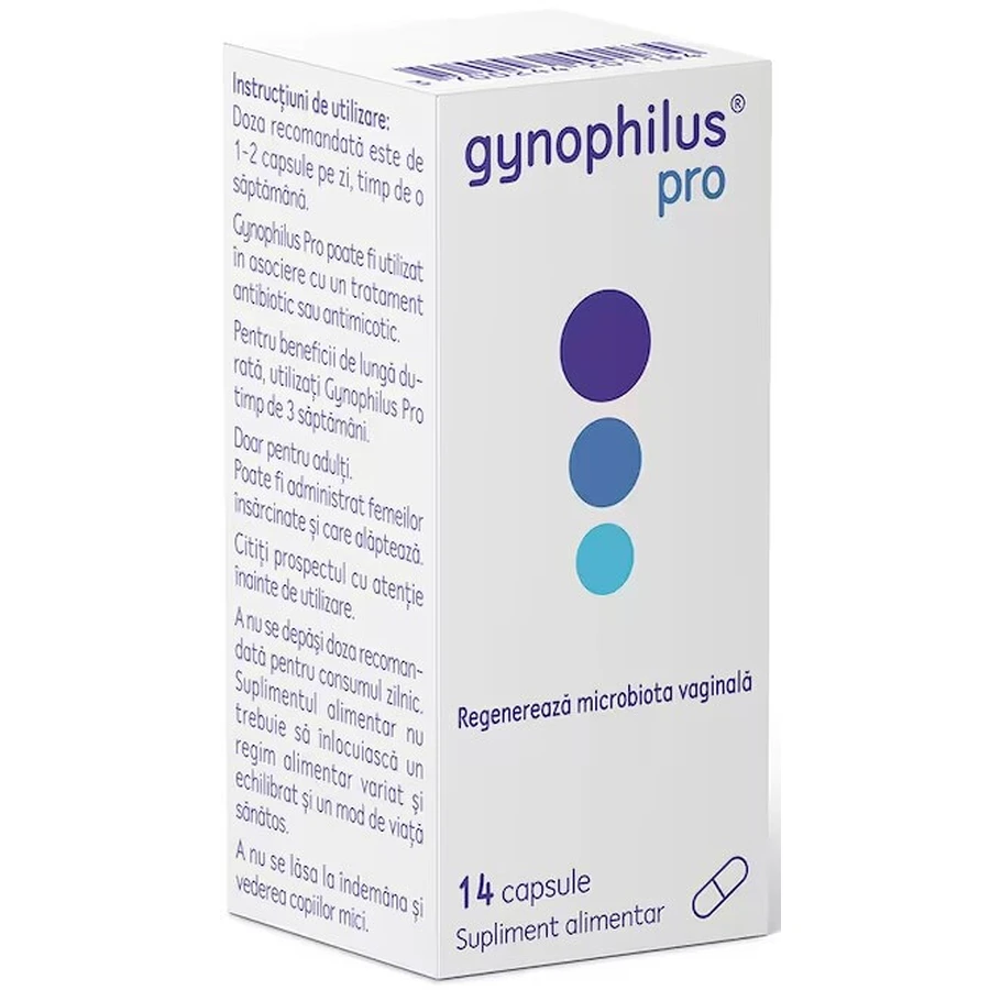 Gynophilus Pro, вагінальний пробіотик, 14 капсул, Biose: ціни та характеристики