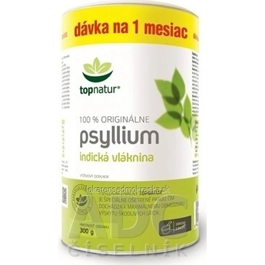 topnatur PSYLLIUM FIBER коробка 1×300 г, дієтична добавка: ціни та характеристики