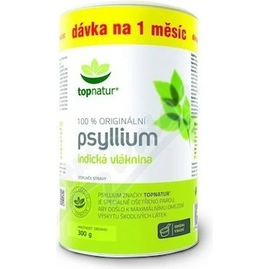 topnatur PSYLLIUM FIBER коробка 1×300 г, дієтична добавка: ціни та характеристики