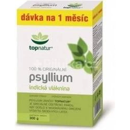 topnatur PSYLLIUM FIBER коробка 1×300 г, дієтична добавка: ціни та характеристики
