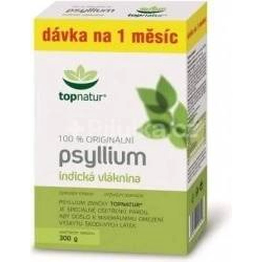 topnatur PSYLLIUM FIBER коробка 1×300 г, дієтична добавка: ціни та характеристики