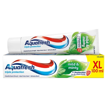 Зубна паста Aquafresh М'яка та м'ятна, 100 мл: ціни та характеристики