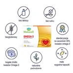 Омега 3 Naturell Omega 3, 120 капсул: ціни та характеристики