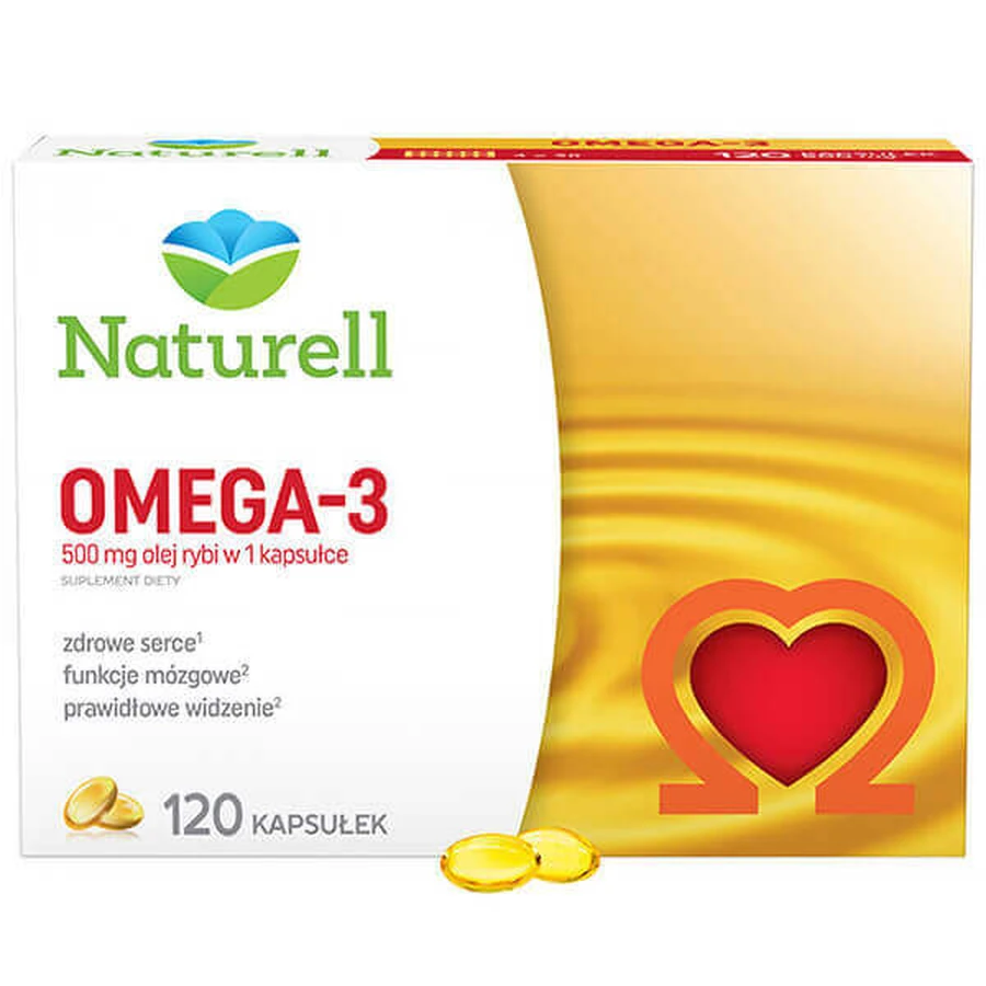 Омега 3 Naturell Omega 3, 120 капсул: ціни та характеристики