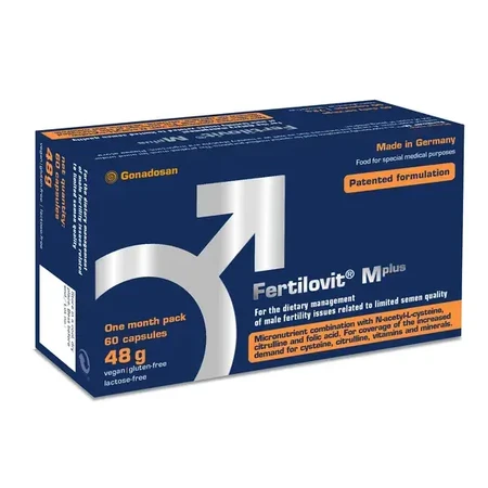 Фертиловит М Плюс Gonadosan Fertilovit M Plus, 60 капсул: цены и характеристики