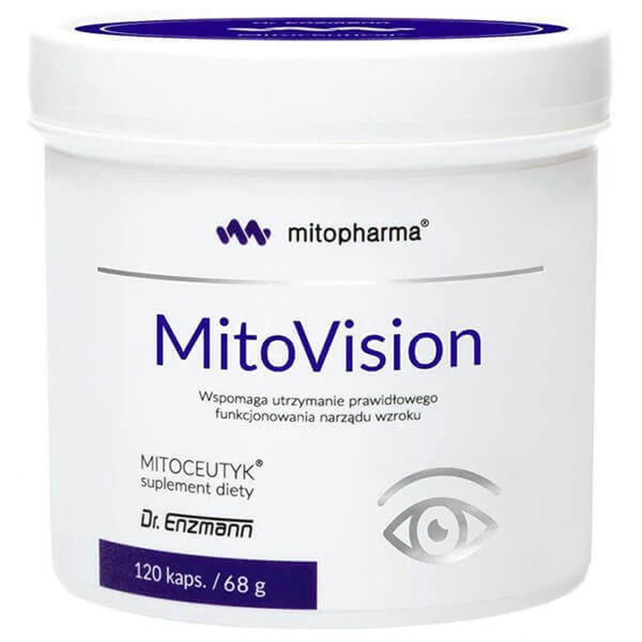 Mito-Pharma MitoVision, 120 капсул: ціни та характеристики