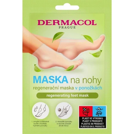 Dermacol Регенерирующая маска для ног 1×1 шт, маска для ног: цены и характеристики