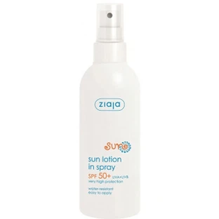 Сонцезахисний лосьйон-спрей Ziaja SPF 50 водостійкий, 170 мл