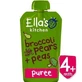 Эко пюре из брокколи, груши и гороха, +4 месяца, 120 г, Ella's Kitchen
