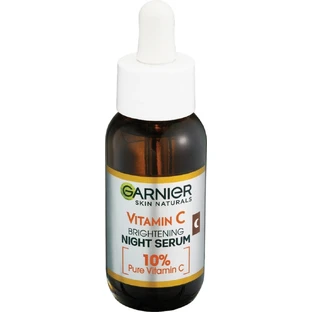 Garnier Skin Naturals Освітлююча нічна сироватка з вітаміном С, 30 мл 1×30 мл, нічна сироватка