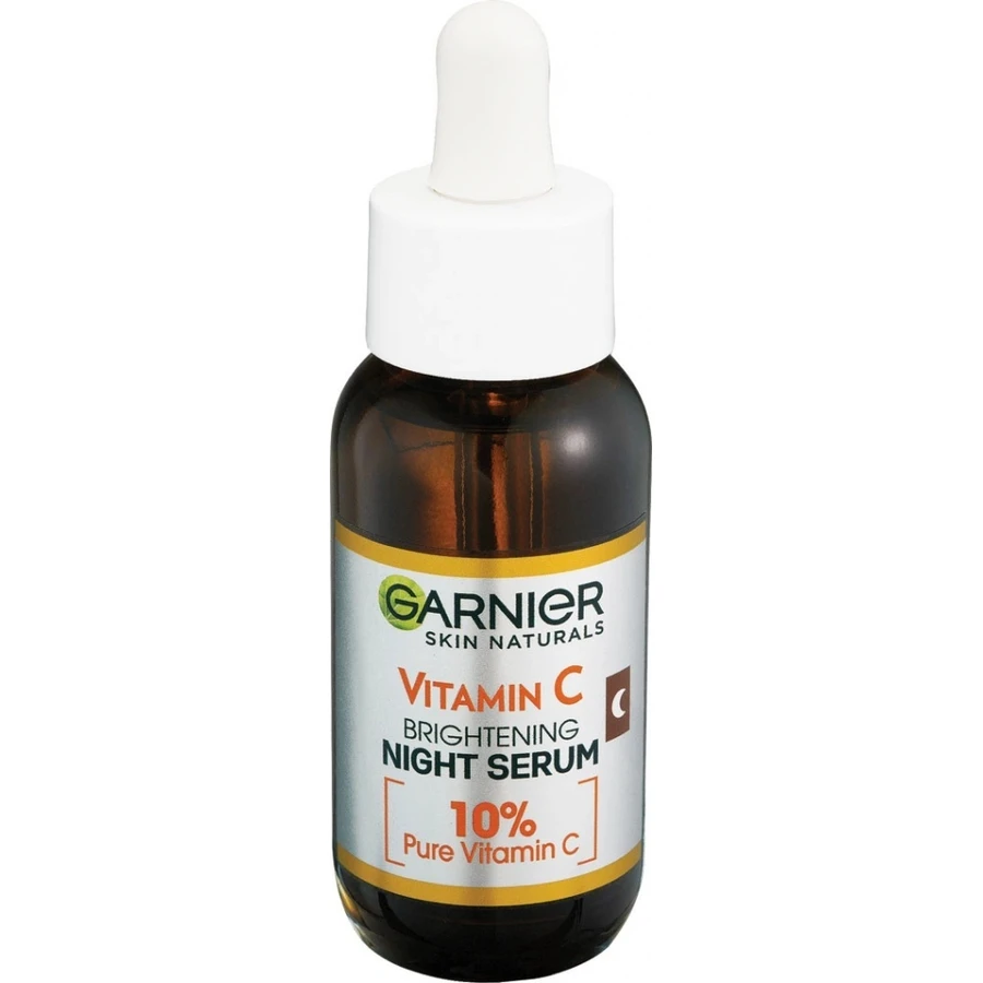 Garnier Skin Naturals Освітлююча нічна сироватка з вітаміном С, 30 мл 1×30 мл, нічна сироватка: ціни та характеристики