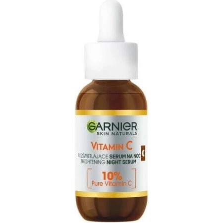 Garnier Skin Naturals Освітлююча нічна сироватка з вітаміном С, 30 мл 1×30 мл, нічна сироватка: ціни та характеристики