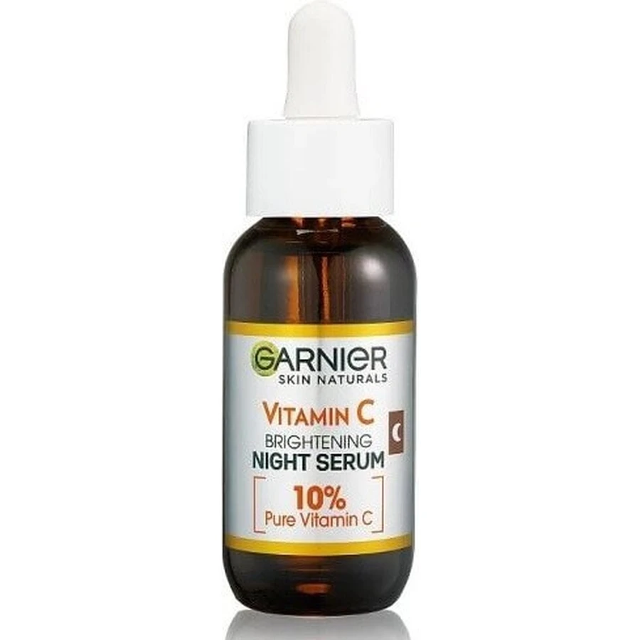 Garnier Skin Naturals Освітлююча нічна сироватка з вітаміном С, 30 мл 1×30 мл, нічна сироватка: ціни та характеристики