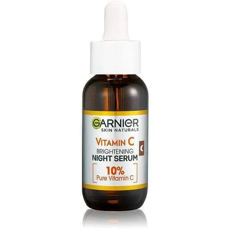 Garnier Skin Naturals Освітлююча нічна сироватка з вітаміном С, 30 мл 1×30 мл, нічна сироватка: ціни та характеристики