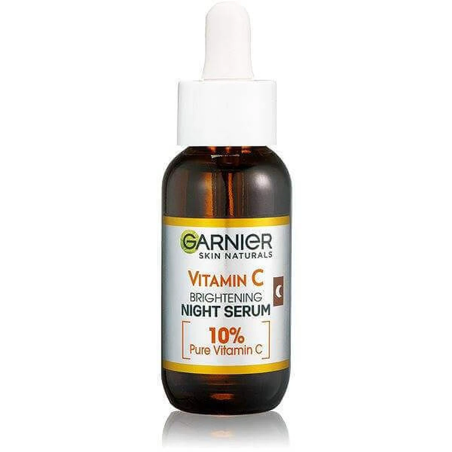 Garnier Skin Naturals Освітлююча нічна сироватка з вітаміном С, 30 мл 1×30 мл, нічна сироватка: ціни та характеристики