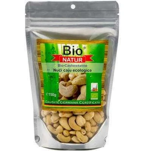 Горіхи кеш'ю органічні, 150 г, Bio Natur