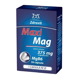 МаксиМаг, 375 мг, 30 капсул, Здровіт