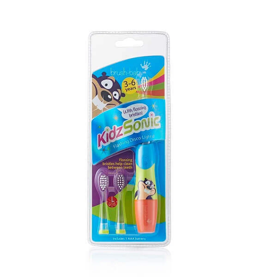 Електрична зубна щітка 3-6 років Kidzsonic, Brush Baby: ціни та характеристики