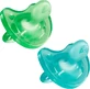 Цілком силіконова соска-пустушка Chicco Physio Soft Boy 6-16м 2 шт.