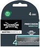 Змінна головка Wilkinson Sword Quattro з титановим сенситивним покриттям 4 шт.