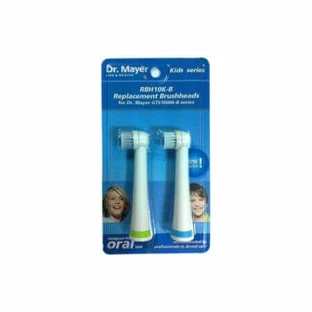 Насадки для дитячої електричної зубної щітки GTS1000K Blue, 2 штуки, Dr. Mayer