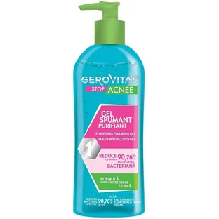  Гель для вмивання Farmec Gerovital Stop Acne, піноутворюючий, 150 мл