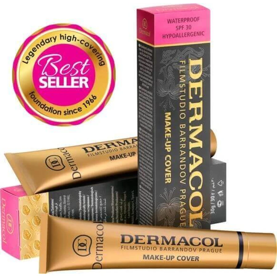 DERMACOL MAKE-UP COVER 207 1×30 г, макіяж: ціни та характеристики