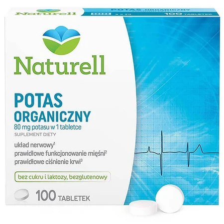 Naturell Органічний калій, 100 таблеток: ціни та характеристики