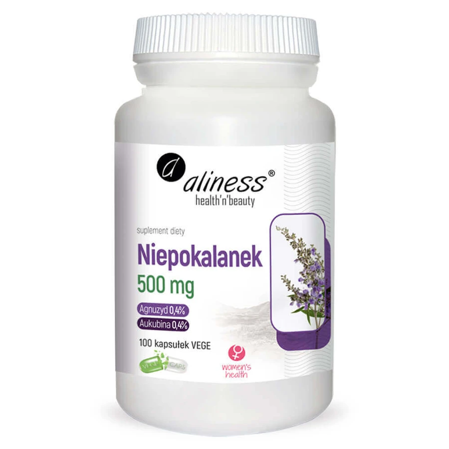 Aliness Immaculate 500 мг, 100 вегетарианских капсул: цены и характеристики