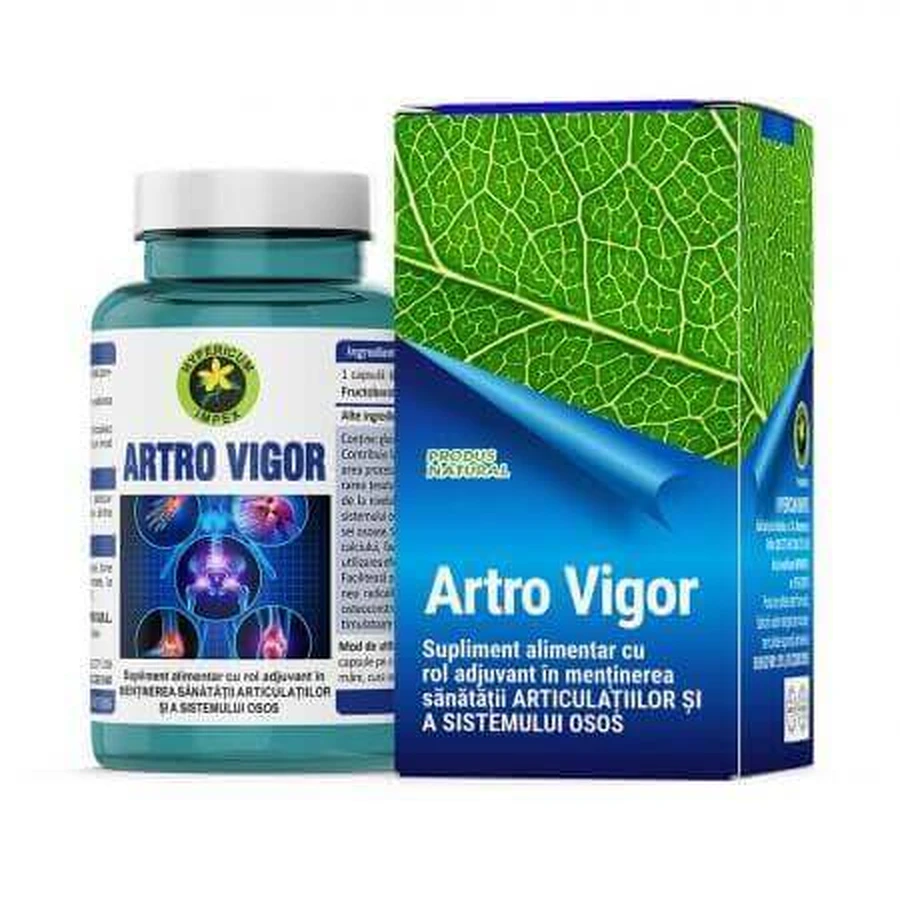 Artro Vigor, 60 капсул, звіробій: ціни та характеристики