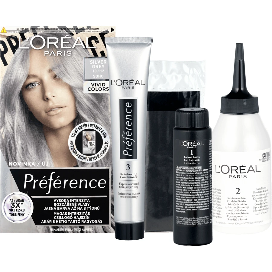 L'Oréal Paris Préférence Vivid Colors перманентная краска для волос 10.112 Soho 150 мл: цены и характеристики